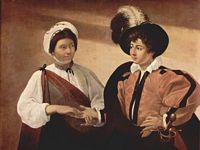 The Fortune Teller by Caravaggio - bet you did n't know that !