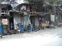 mumbai slum by swaminathan