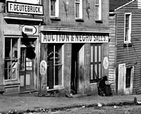 Photo by George N. Barnard.Atlanta slave Market 1864